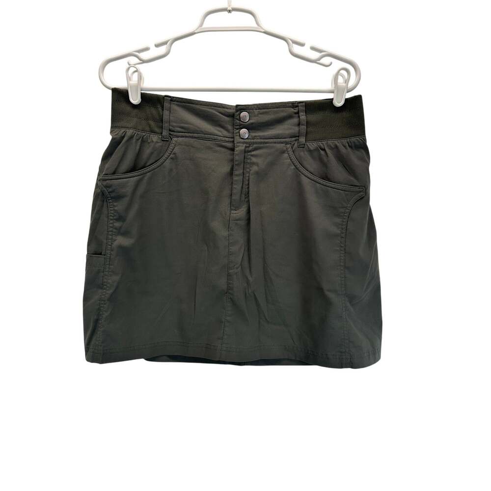 Title Nine Clamber Skort Green Gray Size 10 Athletic Golf Tennis